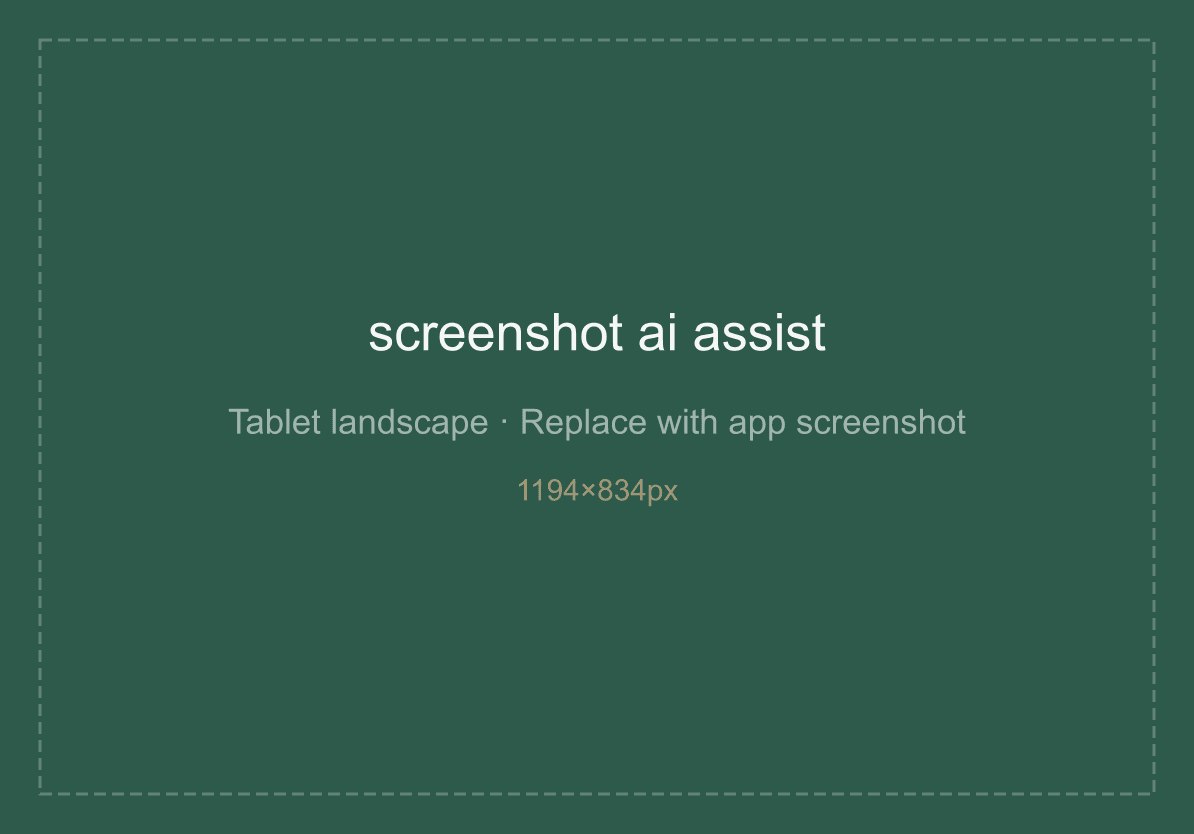 AI Assist tab in Abode Home on tablet — coming soon